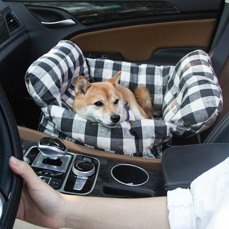 Tragbares Haustier-Polster für Freizeitausflüge Großes Hundeautositzbett