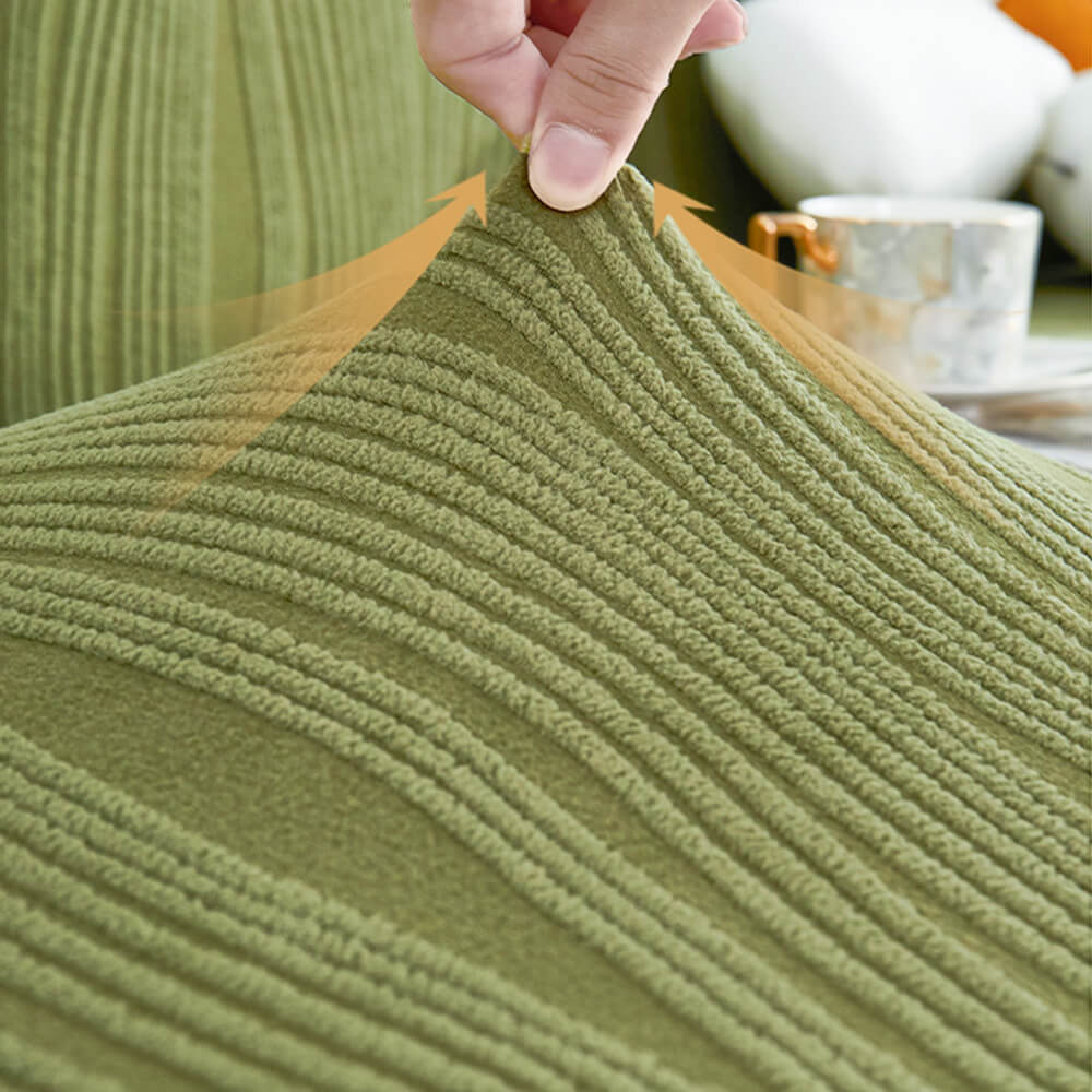 Jacquard-Elastischer-Sofabezug mit Vollbezug und kratzfestem Outdoor Bezug