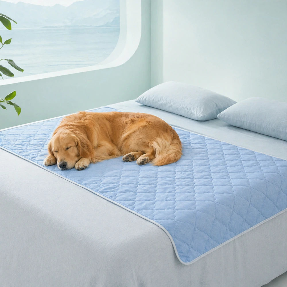 Kühldecke Hund – Doppelseitige Kühlende Sommerdecke für Mensch und Hund - Chill Nest