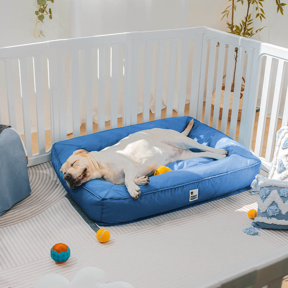 Vollständig Orthopädisches Wasserabweisendes Hundebett mit Rundum-Unterstützung für Große Hunde