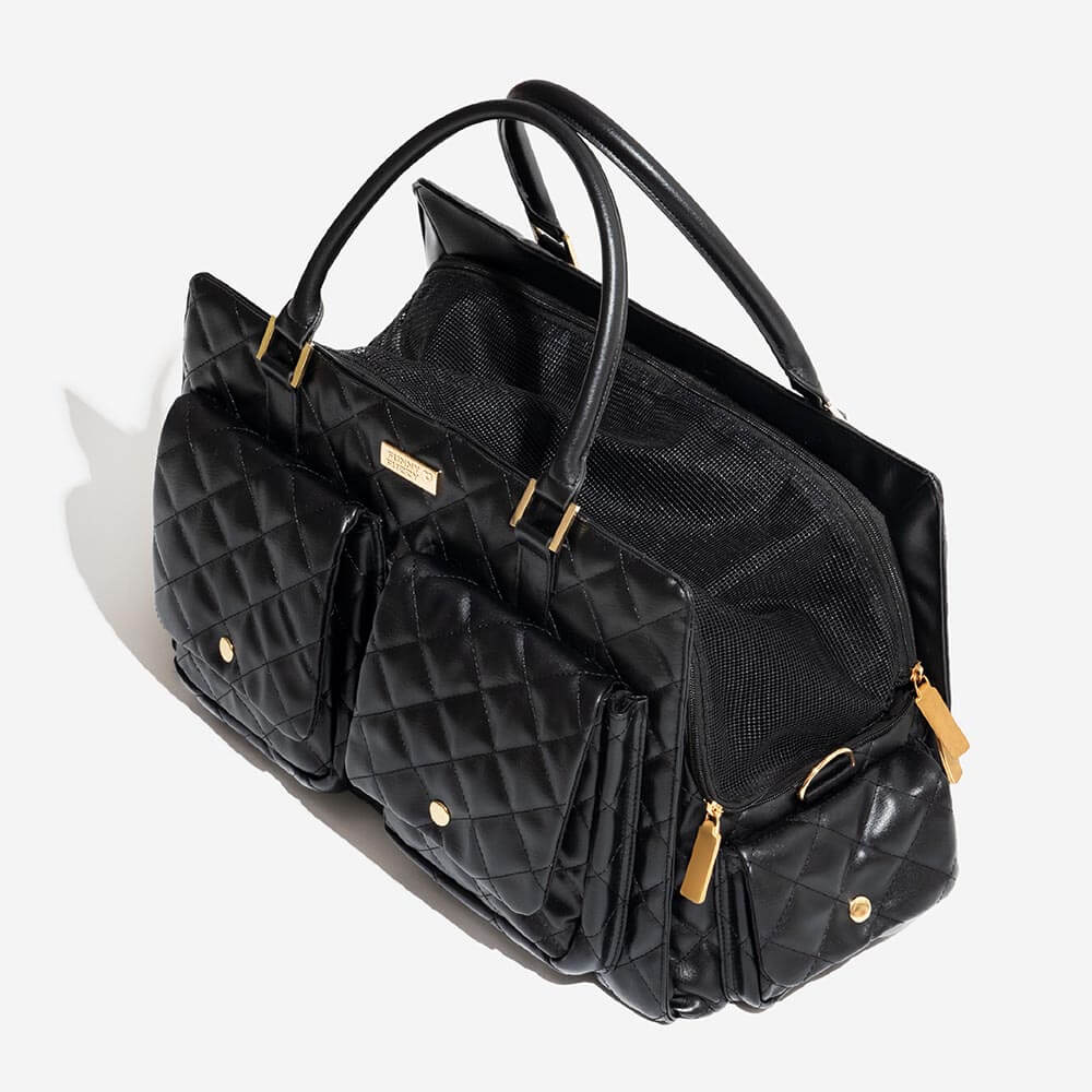 Große Tragende Stilvolle Multifunktionale Geteilte Reise Katzen Tasche - Wandernder Schwanz