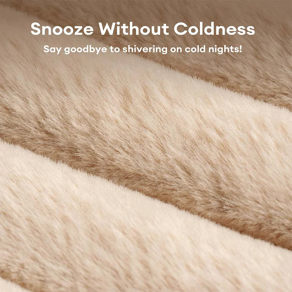 Warmes Plüsch abnehmbares orthopädisches Keil-Kissen Hundesofa-Bett - CozySlope