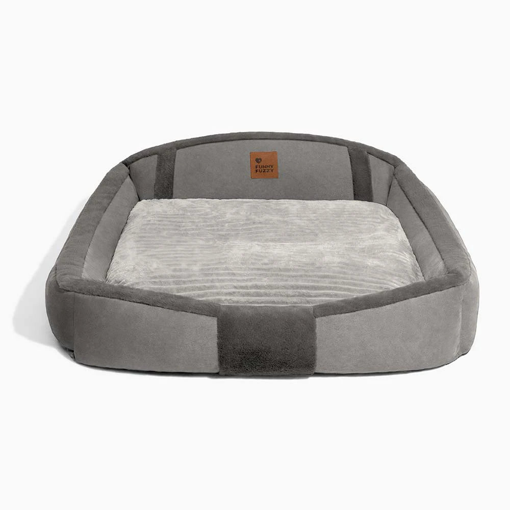 Großes Gemütliches Beruhigendes Sofa-Hundebett im Vintage-Stil