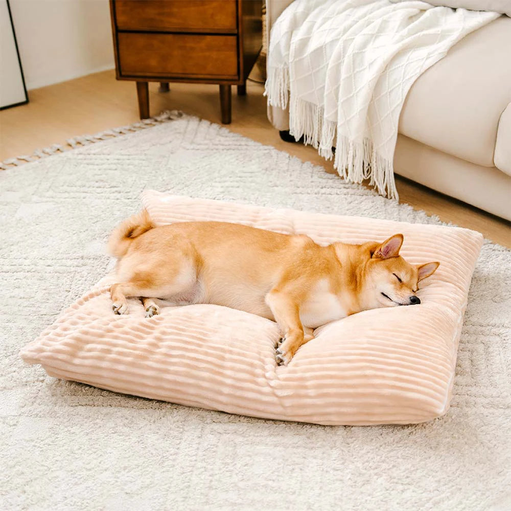 Großes Gemütliches Beruhigendes Sofa-Hundebett im Vintage-Stil