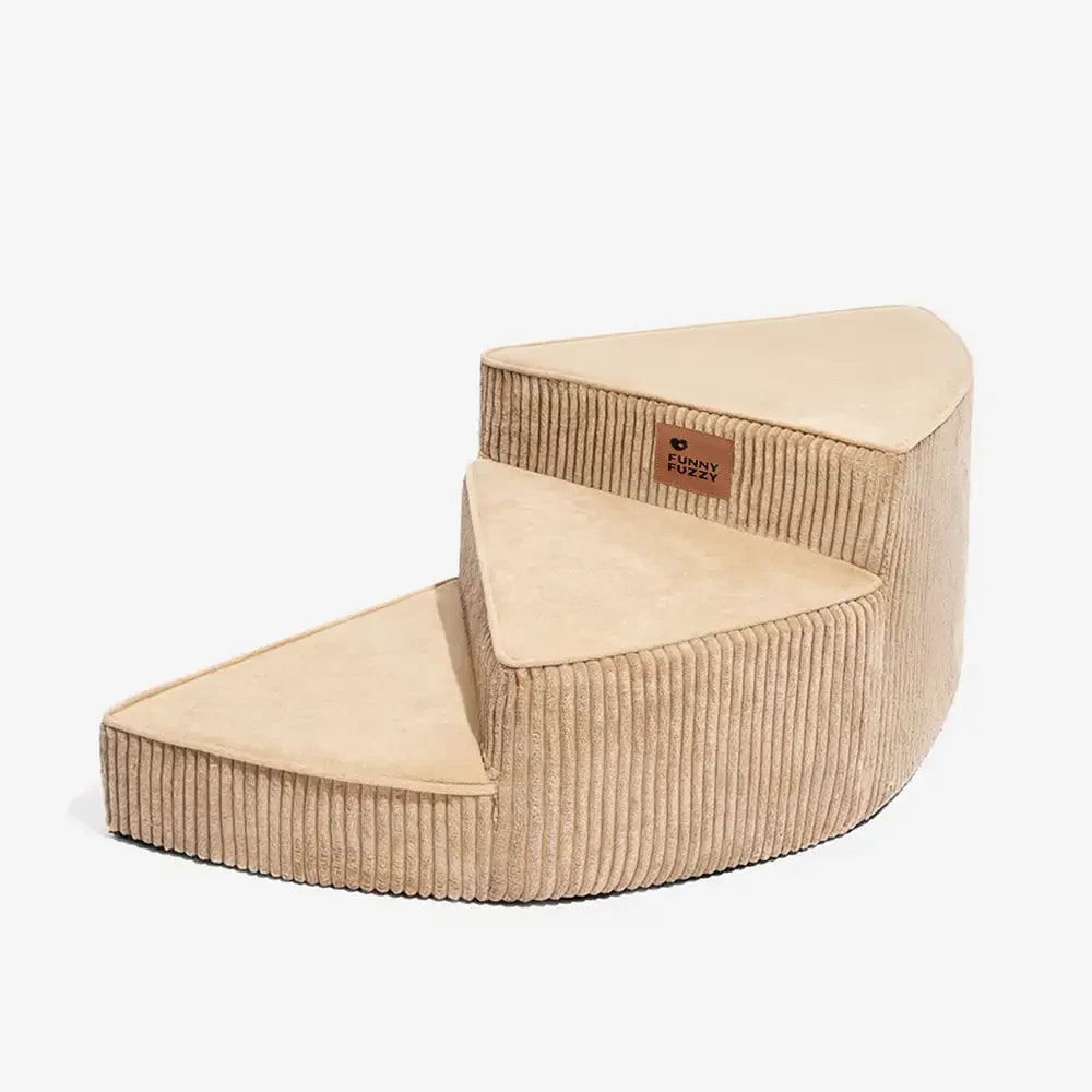 CreamyStep Haustiertreppe – Abnehmbar & Gelenkfreundlich aus Cordura