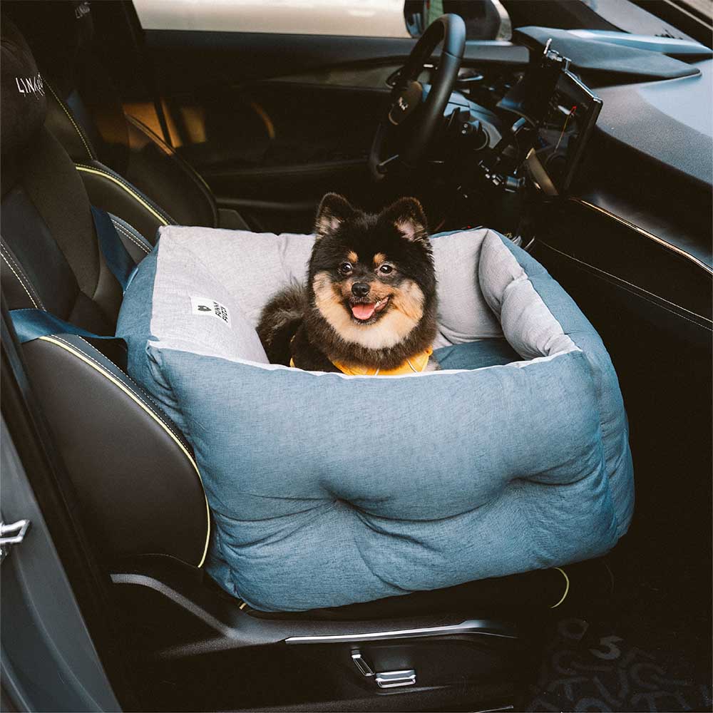 Wasserdichtes ISOFIX-Hochlehner- und Dickes Hundesitzbett mit ISOFIX-System