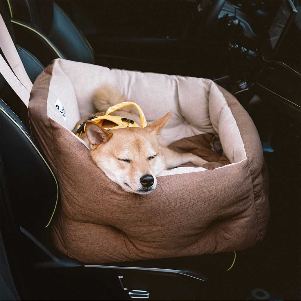 Wasserdichtes ISOFIX-Hochlehner- und Dickes Hundesitzbett mit ISOFIX-System