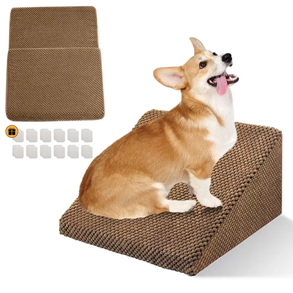 Modulare Schaumstoff-Hundetreppe für Treppen mit Klettverschluss