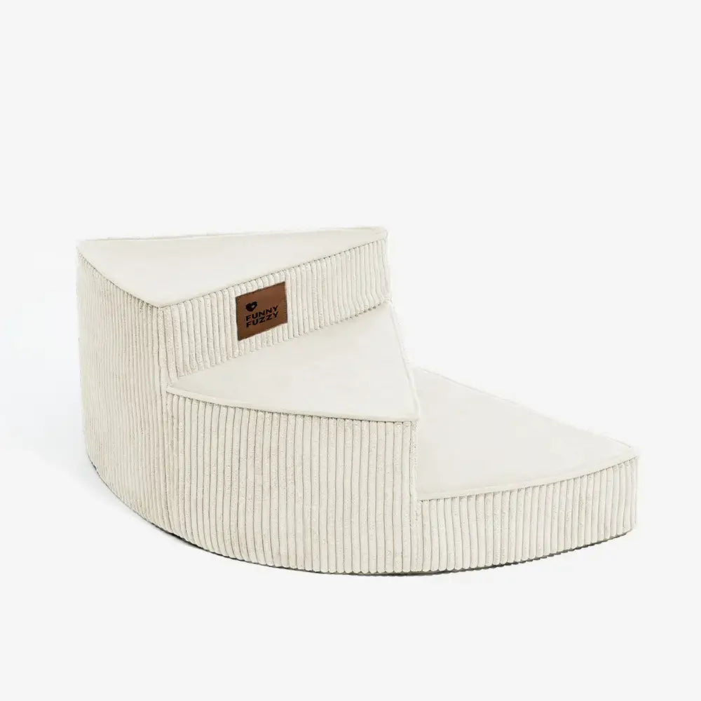 CreamyStep Haustiertreppe – Abnehmbar & Gelenkfreundlich aus Cordura
