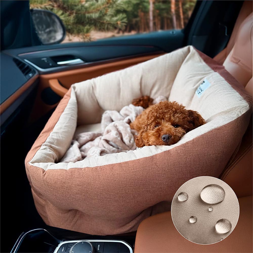 Wasserdichtes ISOFIX-Hochlehner- und Dickes Hundesitzbett mit ISOFIX-System