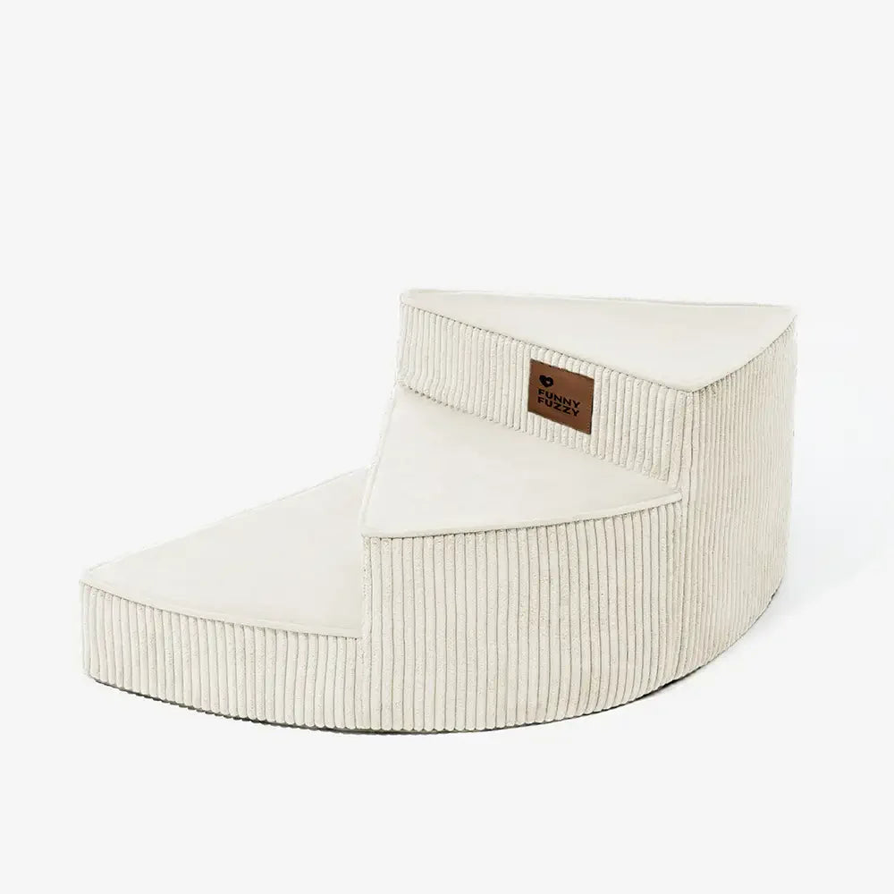 CreamyStep Haustiertreppe – Abnehmbar & Gelenkfreundlich aus Cordura