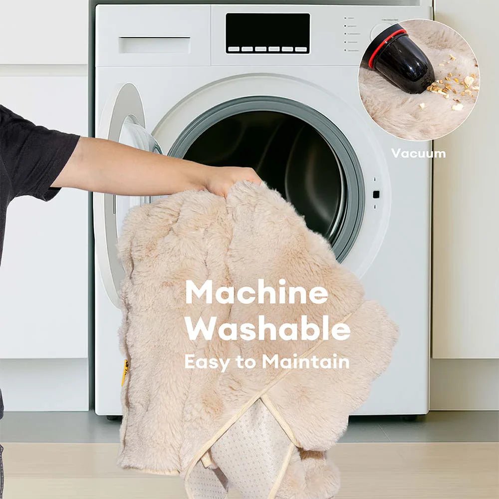 Wasserabweisender, flauschiger, weicher Möbelbeschützer für Ecksofa - EverDry