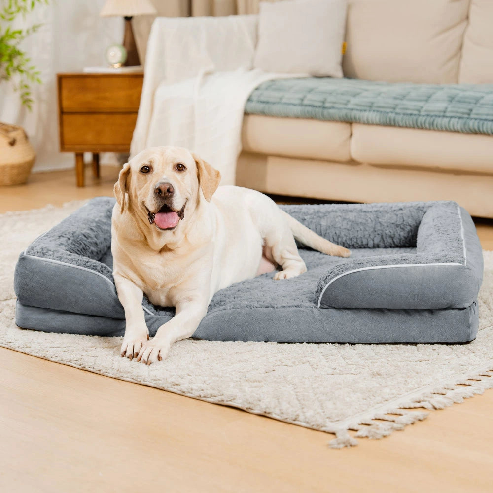 Abnehmbares Wasserdichtes Vollständig Umschließendes Orthopädisches Hundebett