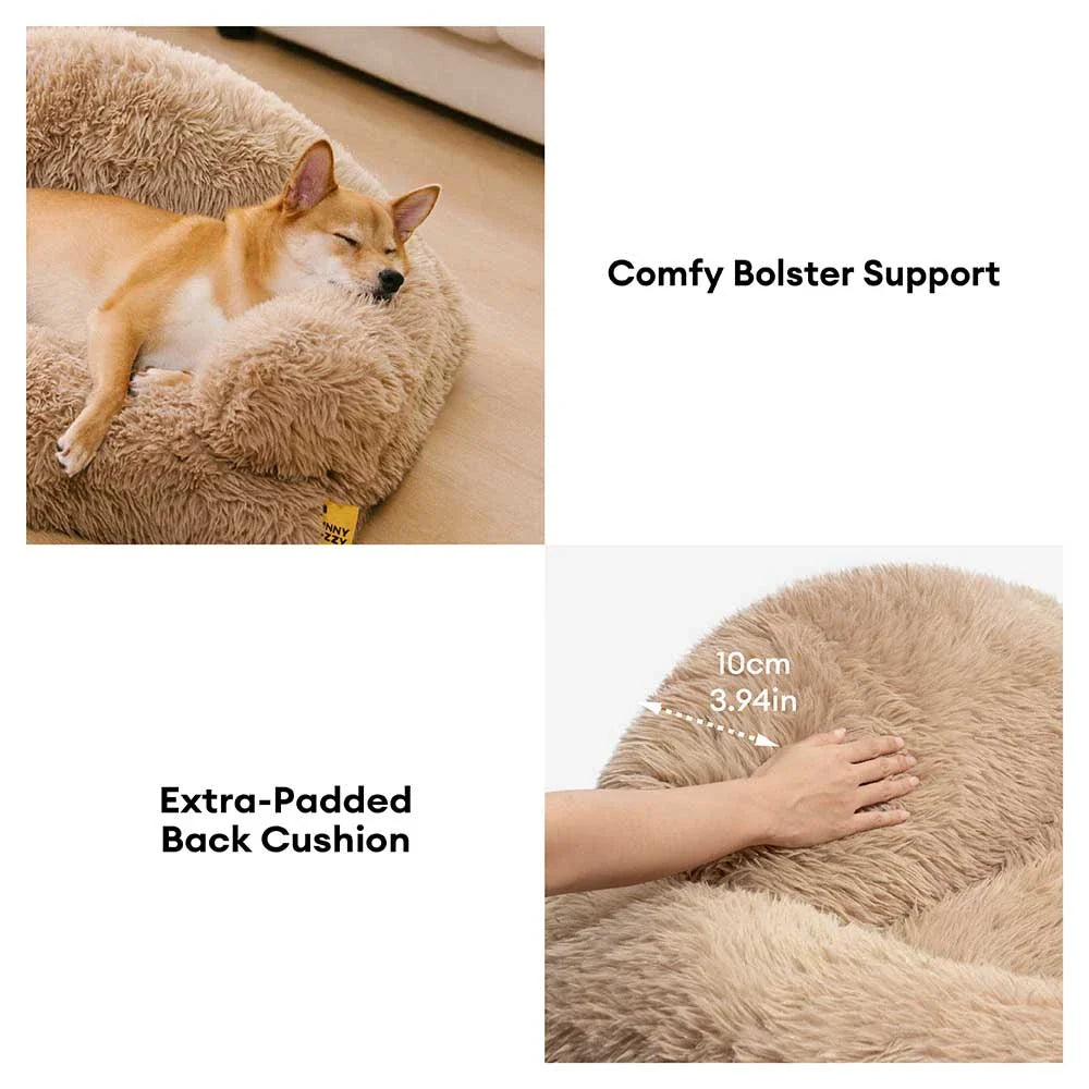 Plüschig Warm Abnehmbares Schwamm Orthopädisches Hundesofa Bett - FluffyHaven