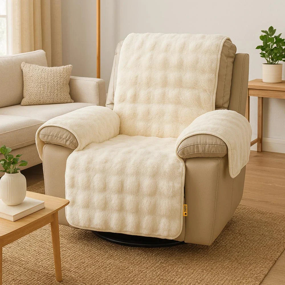 Flauschiger, wasserabweisender Möbelschutz-Sofabezug – EverDry