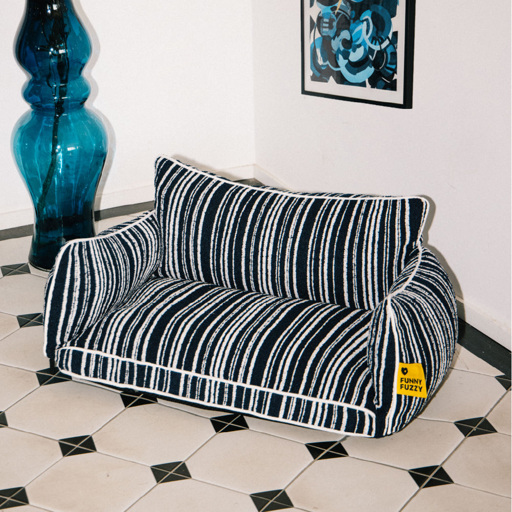 Orthopädisches Ganzjahres-Hundebett - Funnyfuzzy SnugNest