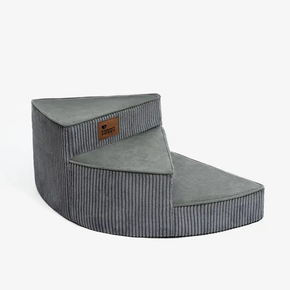 CreamyStep Haustiertreppe – Abnehmbar & Gelenkfreundlich aus Cordura
