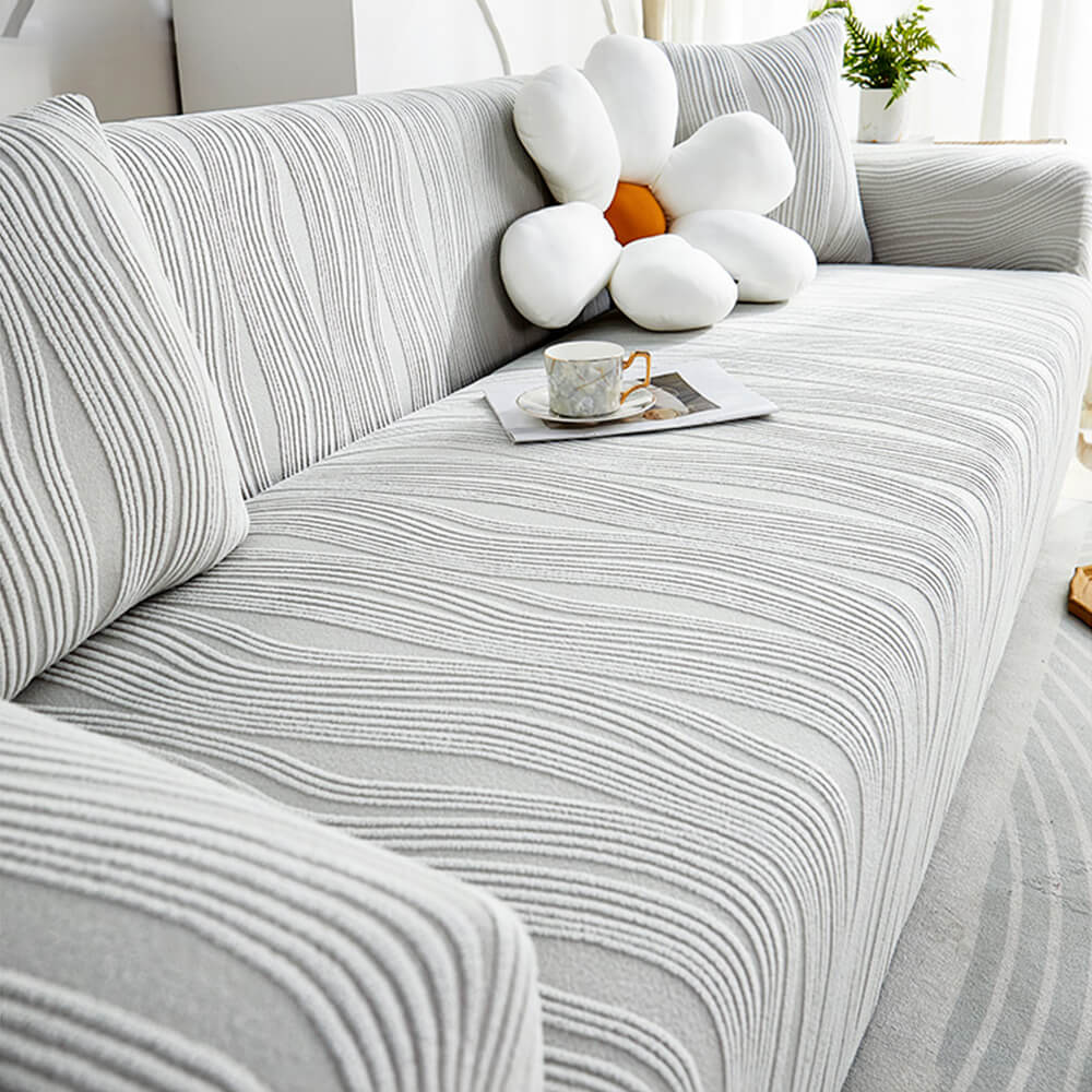Jacquard-Elastischer-Sofabezug mit Vollbezug und kratzfestem Bezug