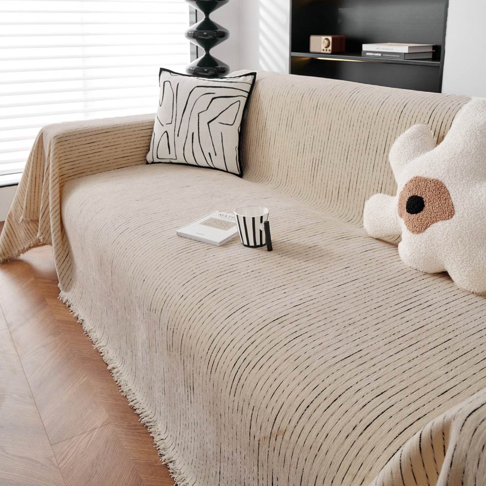 Weiches Chenille Ganzjahres-Sofa Strapazierfähige Schutzdecke für das Sofa