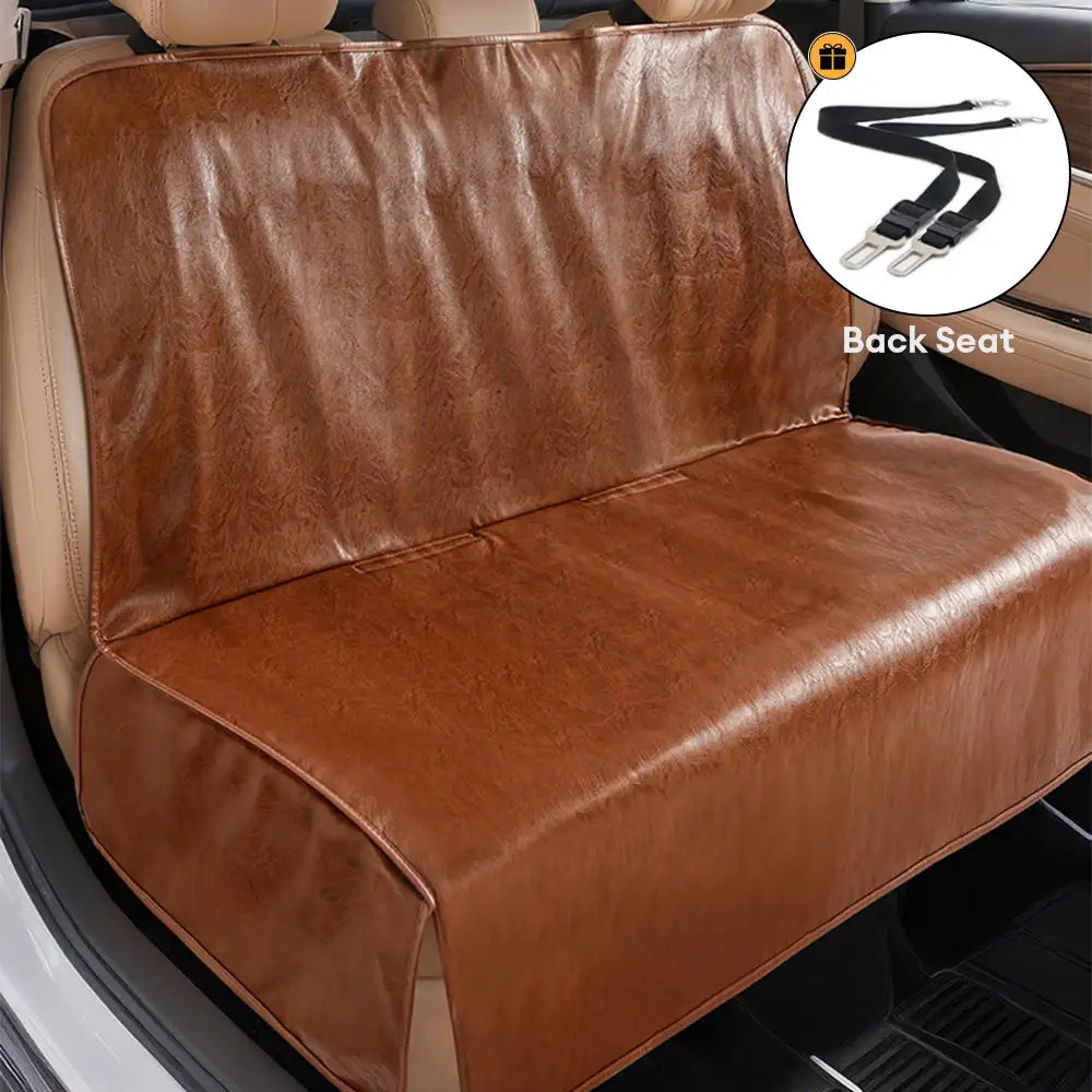 Tierfreundliche Kunstleder-Autositzmaske - Wasserdicht und schmutzabweisend