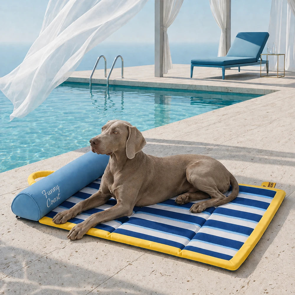 Kühlmatte Hund Atmungsaktive Kühlmatte für Hunde Faltbar Chill Nest