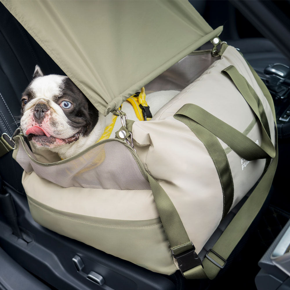 Hunde-Auto-Sitz Sonnenschutz Wasserdicht Atmungsaktiv Sonnenschutz für Hunde Booster-Autositz - Pup Rover
