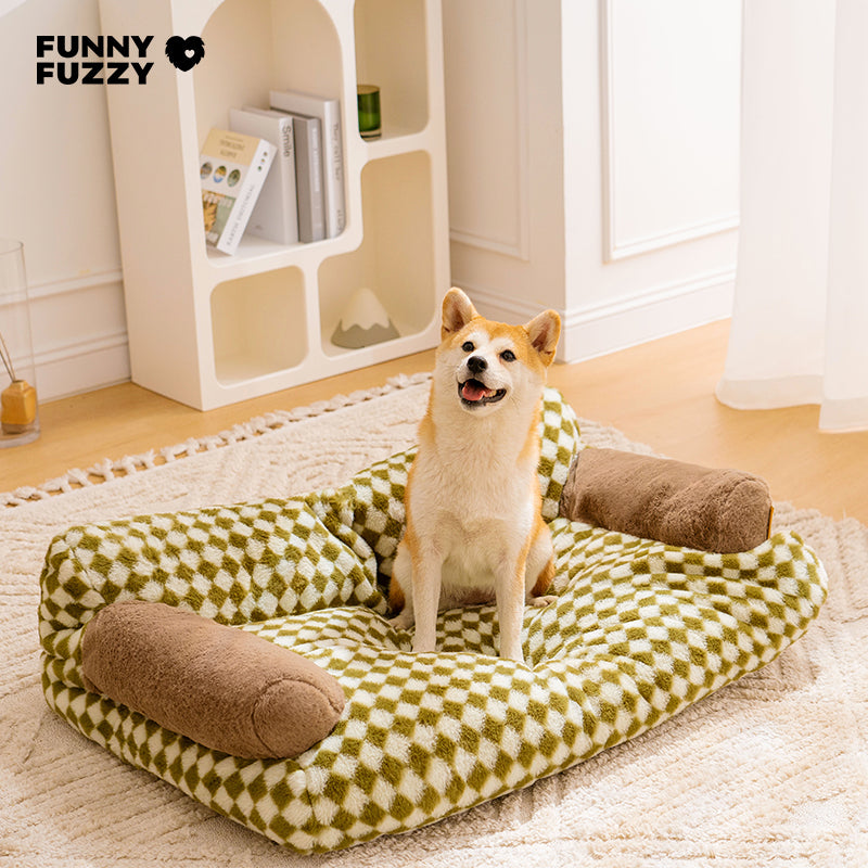 Vintage Leisure Diamond Schlafsofa für Hunde und Katzen