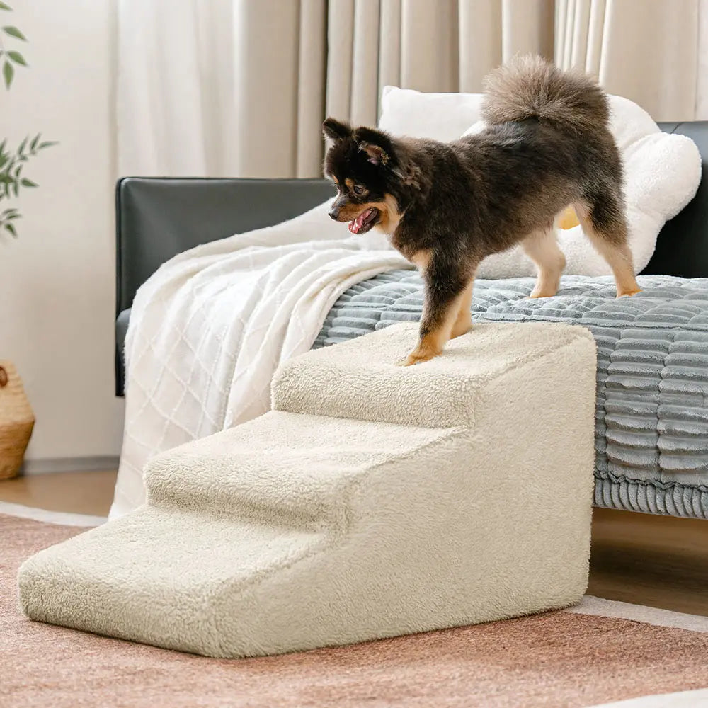 Kletterhilfe für Bett- und Couchzugang – Gelenkschutz mit weichen Hundetreppe