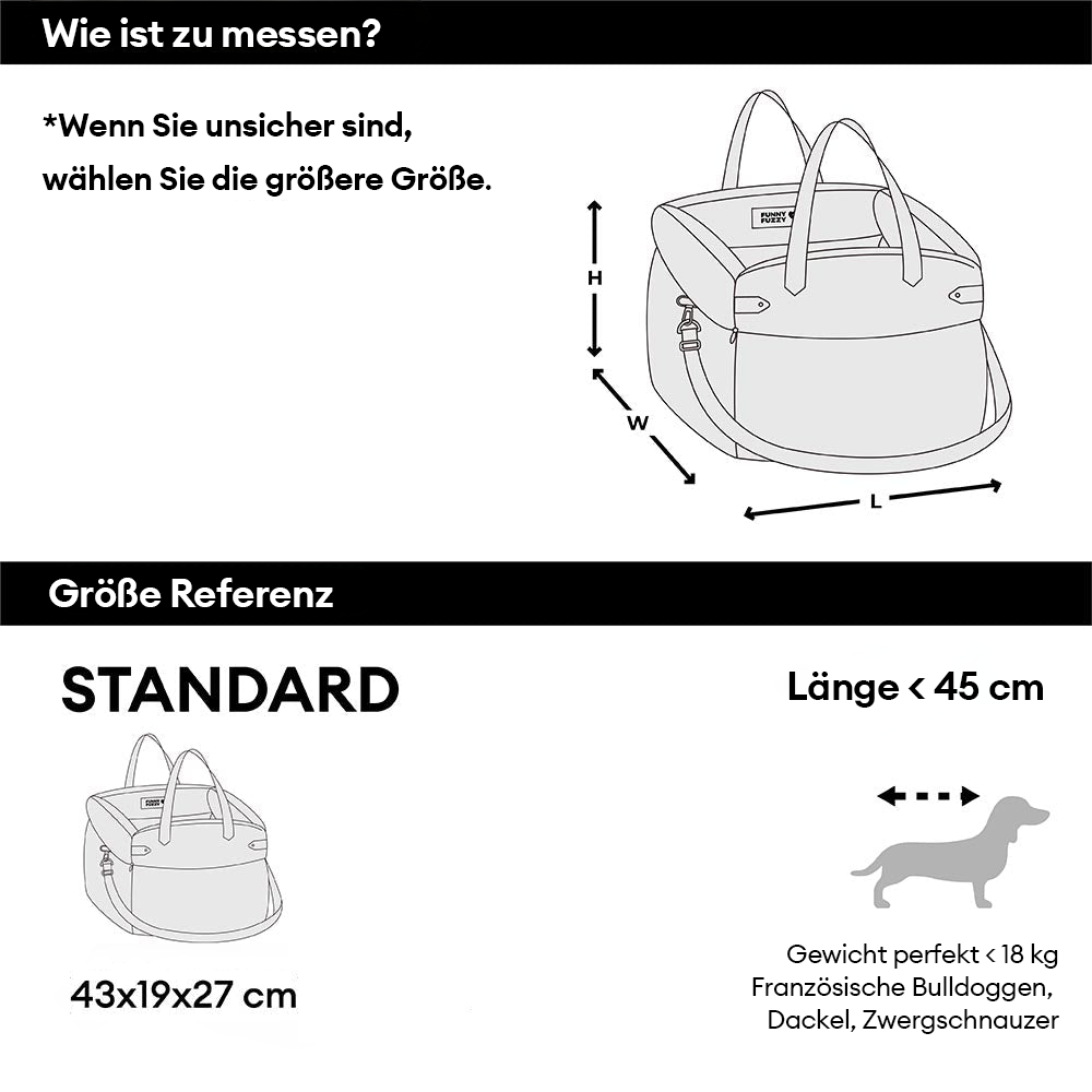 Leichtgewichtige atmungsaktive Netz Sicherheits Tiertrage - Urban Ease