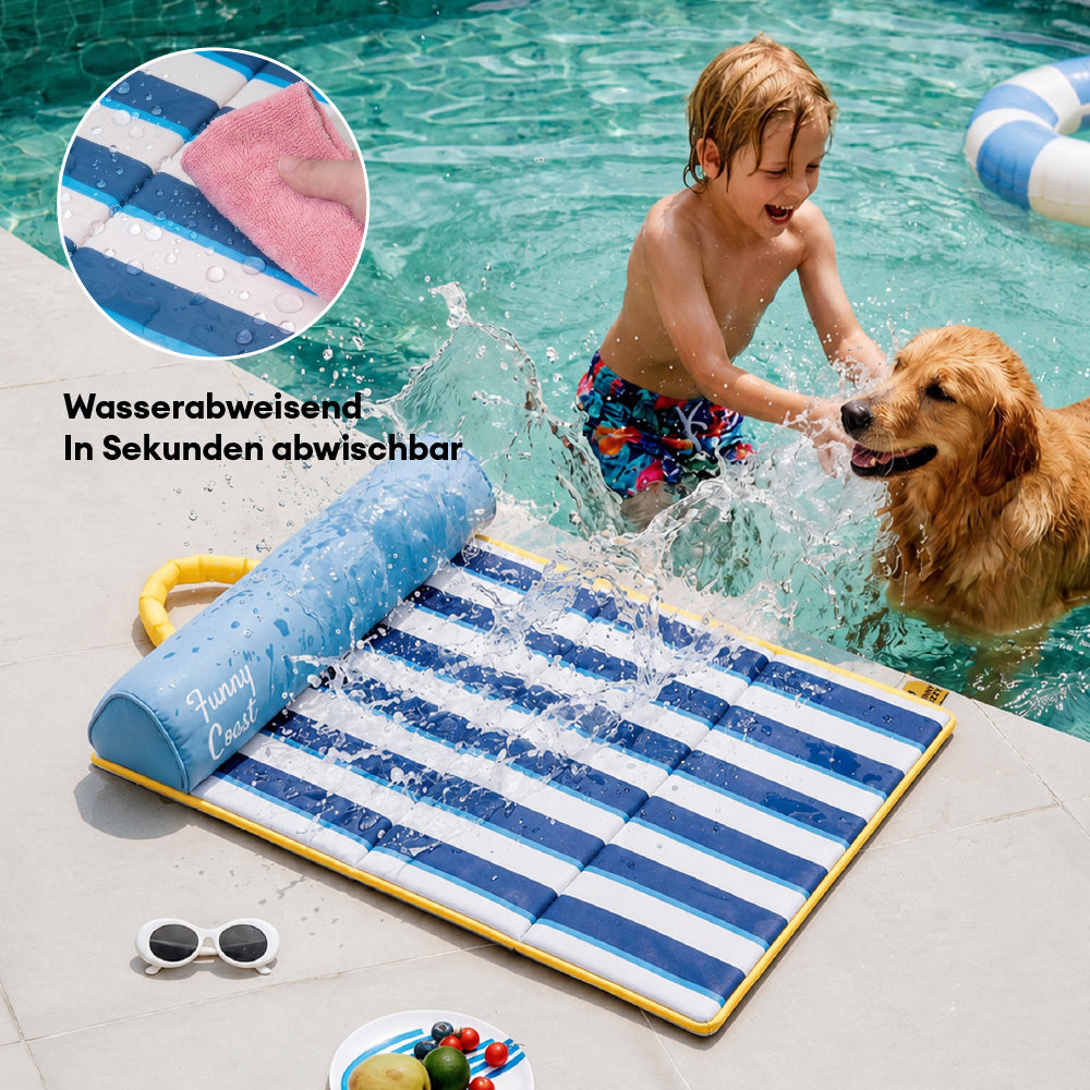 Kühlmatte Hund Atmungsaktive Kühlmatte für Hunde Faltbar Chill Nest