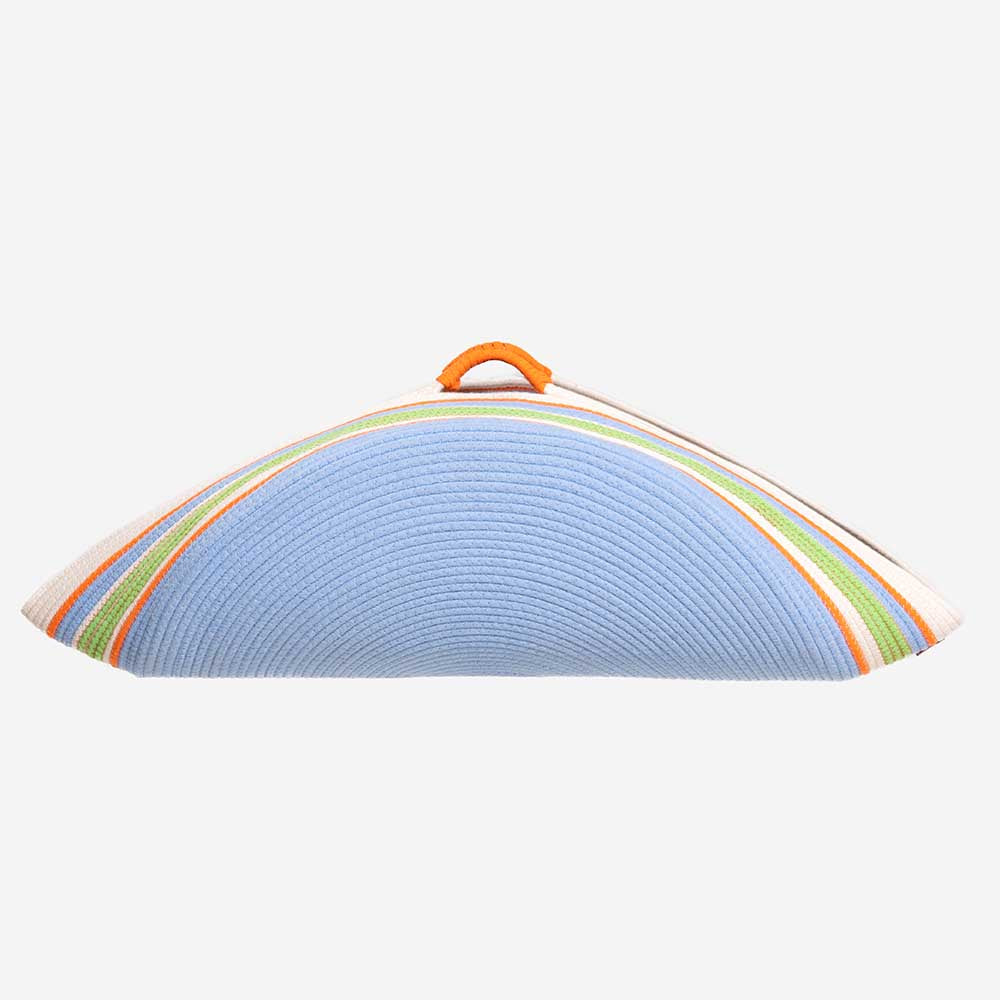 Handgefertigte leichte Baumwollgewebte Strandtasche für Haustiere - Sommerurlaub