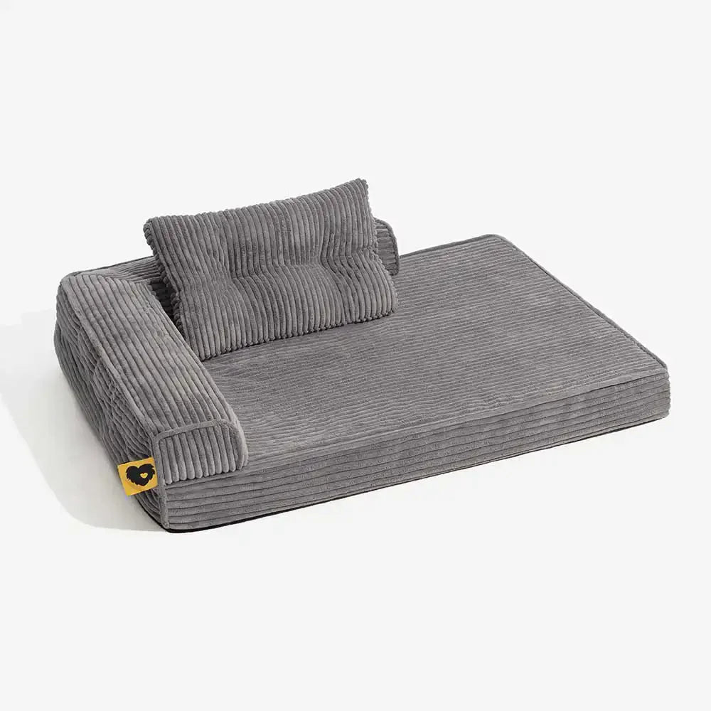 Cordura kratzfestes, abnehmbares orthopädisches Hundebett mit Kissen – ComfySofa