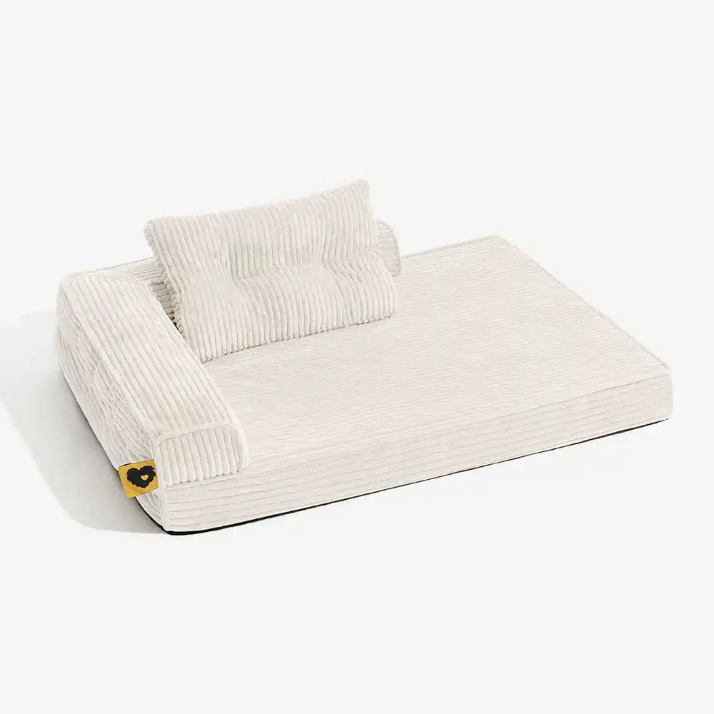 Cordura kratzfestes, abnehmbares orthopädisches Hundebett mit Kissen – ComfySofa