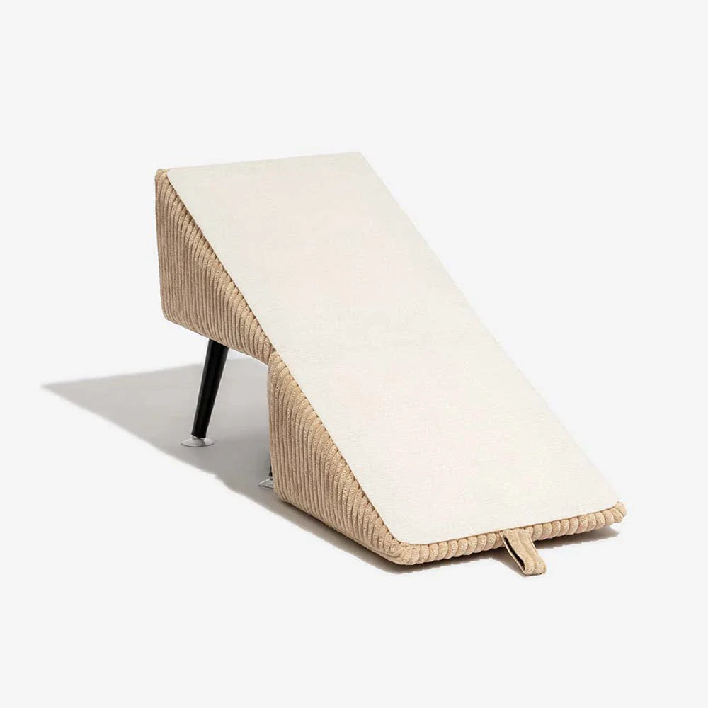 3-in-1 Bequeme, mit Cordura verstärkte Haustierrampe & Beistellhocker – StepSure