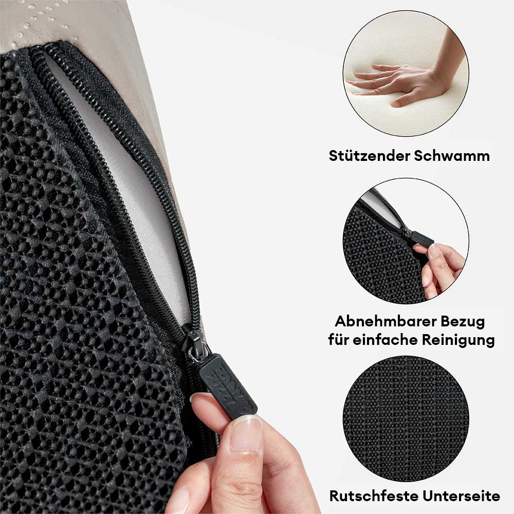 Luxe wasserabweisende Kunstleder abziehbare spiralförmige Haustiertreppe - StepEase