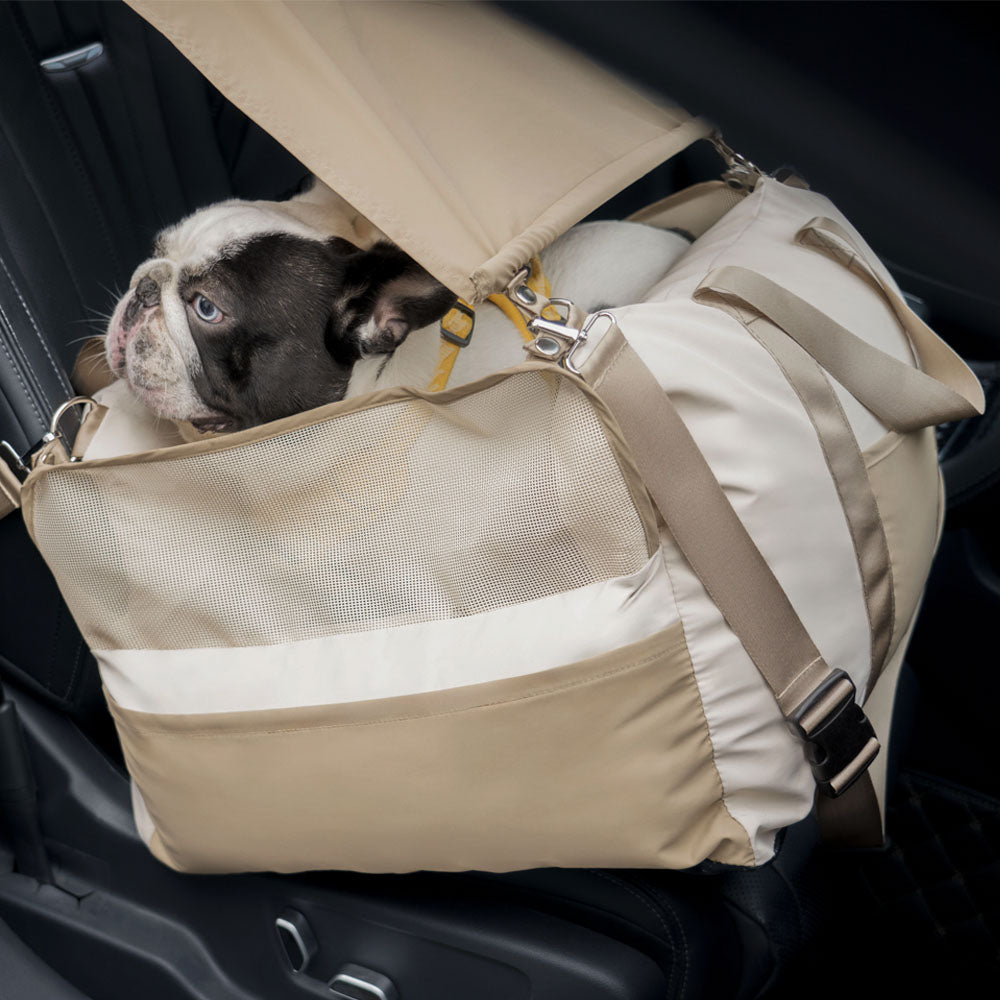 Hunde-Auto-Sitz Sonnenschutz Wasserdicht Atmungsaktiv Sonnenschutz für Hunde Booster-Autositz - Pup Rover