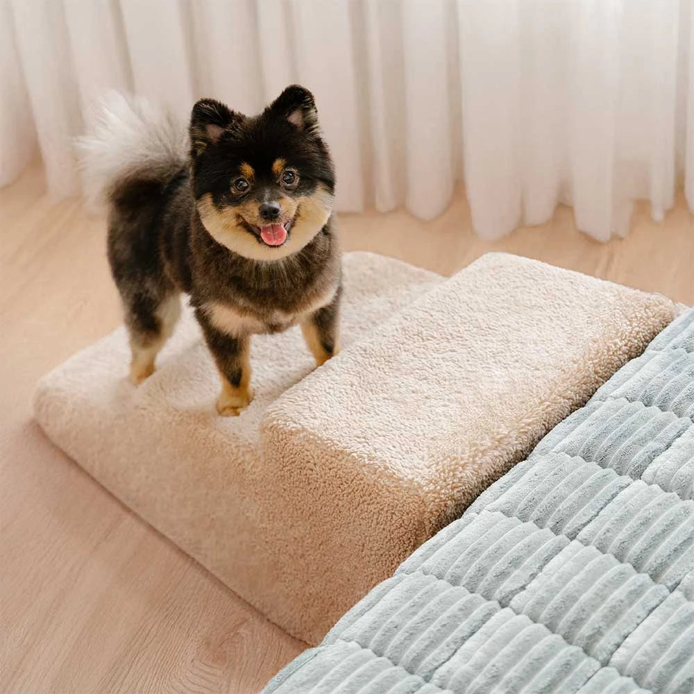 Kletterhilfe für Bett- und Couchzugang – Gelenkschutz mit weichen Hundetreppe