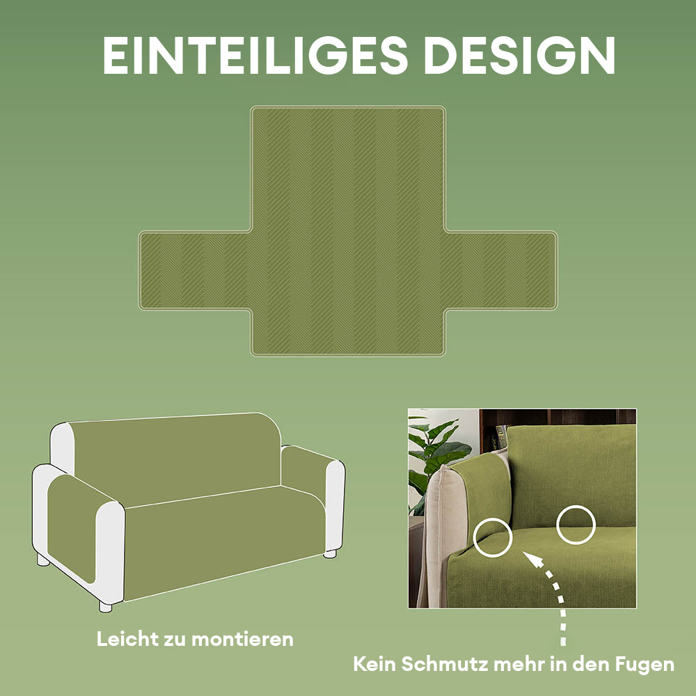 Wasserdichter Rutschfester Möbelschutz Sofabezug – Slipsafe