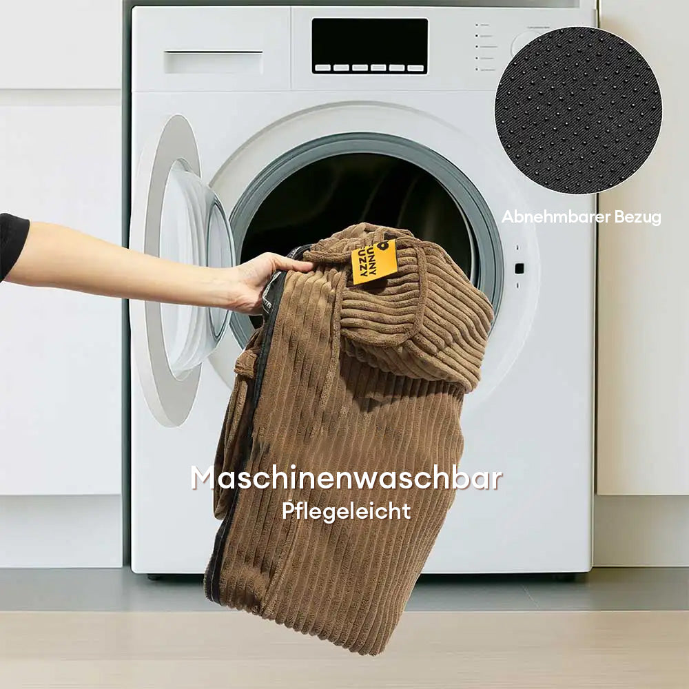 Cordura kratzfestes, abnehmbares orthopädisches Hundebett mit Kissen – ComfySofa