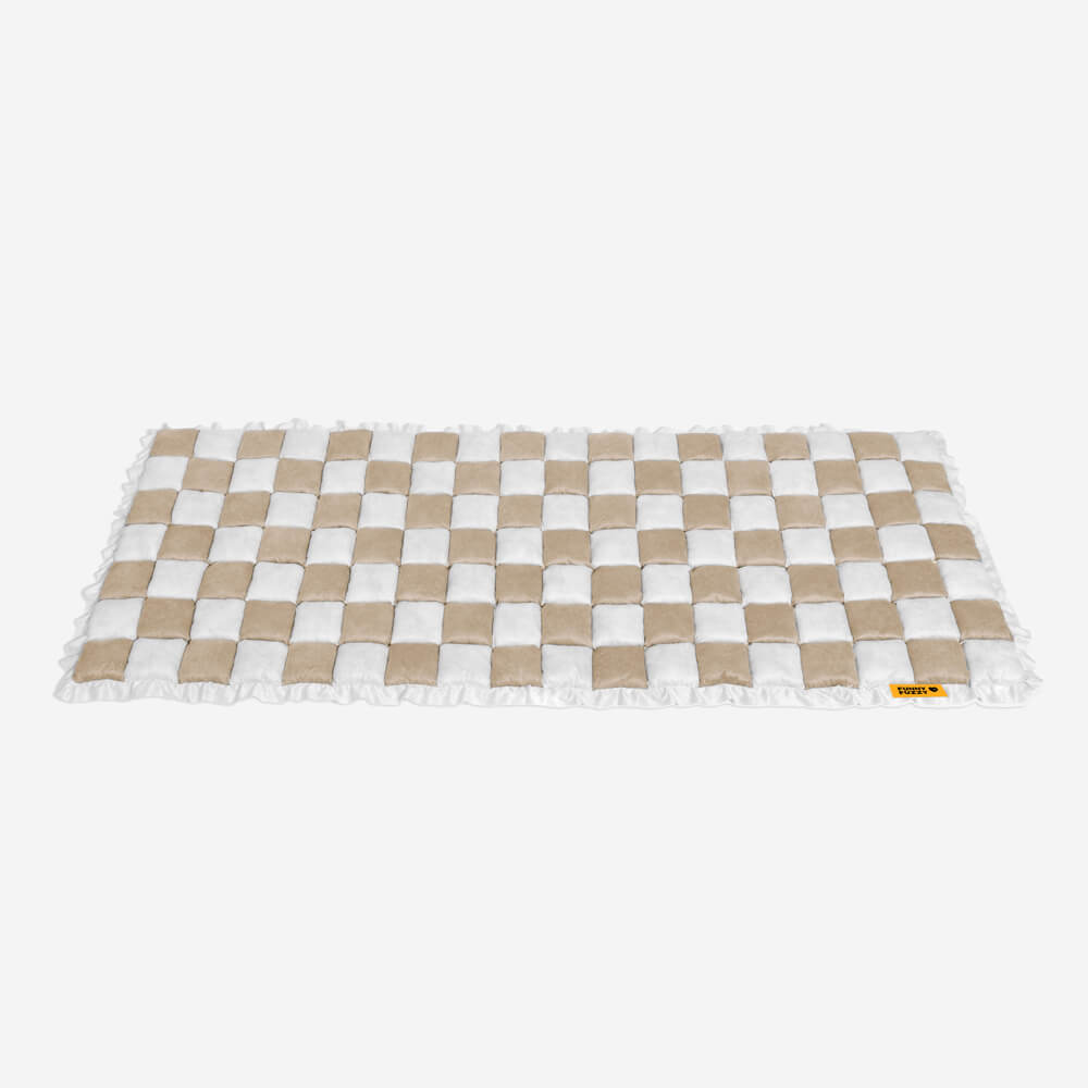 Kratzfester Schutzsofabezug Ganzjahres-Plaid-Haustiermatte mit Karomuster