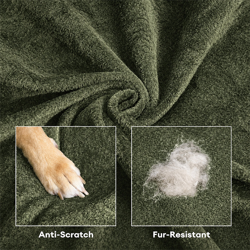 Luxe Diamond Velvet Abnehmbares Orthopädisches Donut-Hundebett mit Kissen - DreamNest