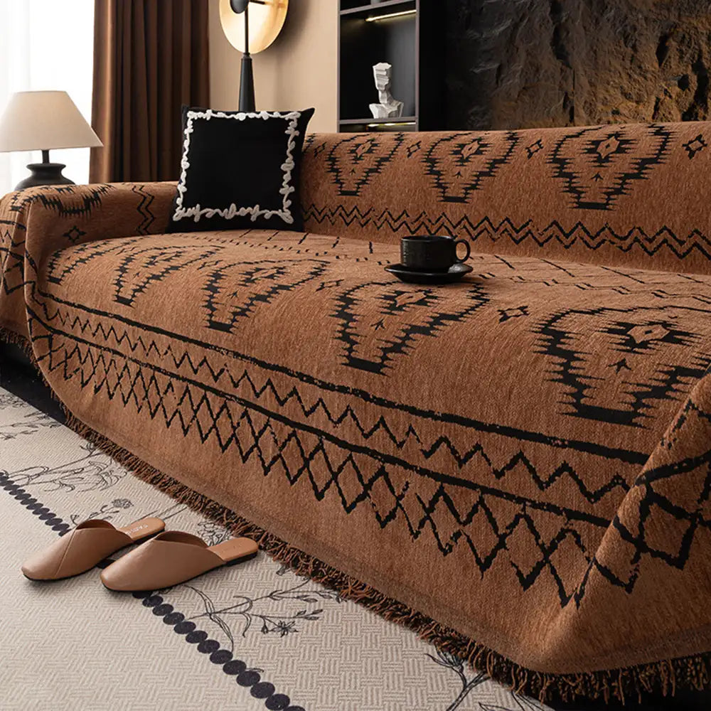 Chenille Retro langlebiger kratzfester Sofa-Schutz Bezug