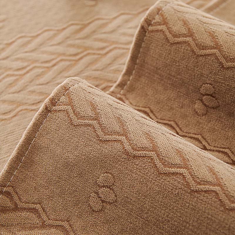 Atmungsaktiver Rutschfester Sofabezug mit Chenille-Weizenohr-Aufdruck