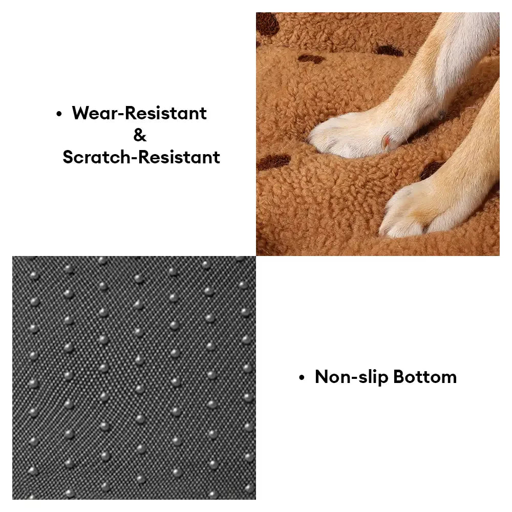 Keks Plüsch Winter Warm Gemütlich Tiefschlaf Hundebett