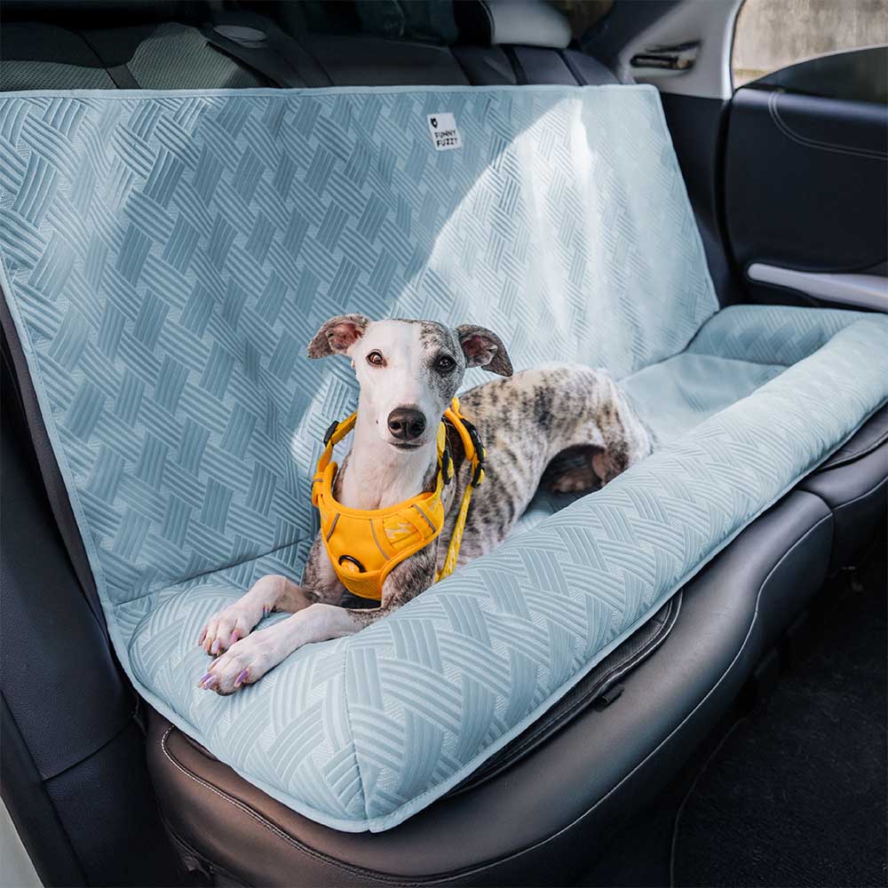 Kühlende Reise-Stütze Sicherheitsrücksitz Großer Hund Autositzbett - Chill Rover