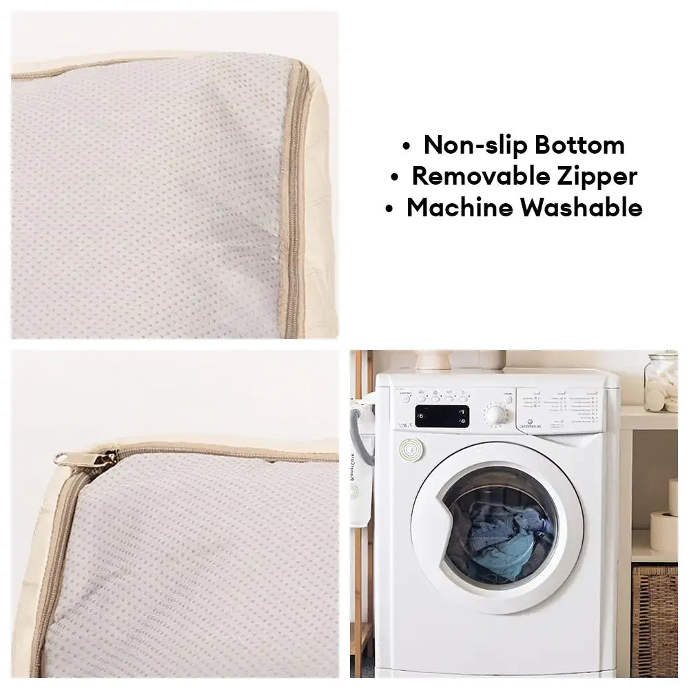 Gemütliches Diamant-KunstlederViereckiges Hundebett für Welpen