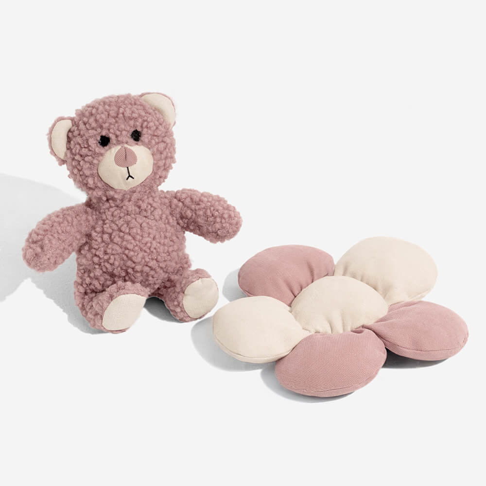 Cremefarbenes Flauschiges Bequemes Orthopädisches Schlafsofa für Hunde und Katzen