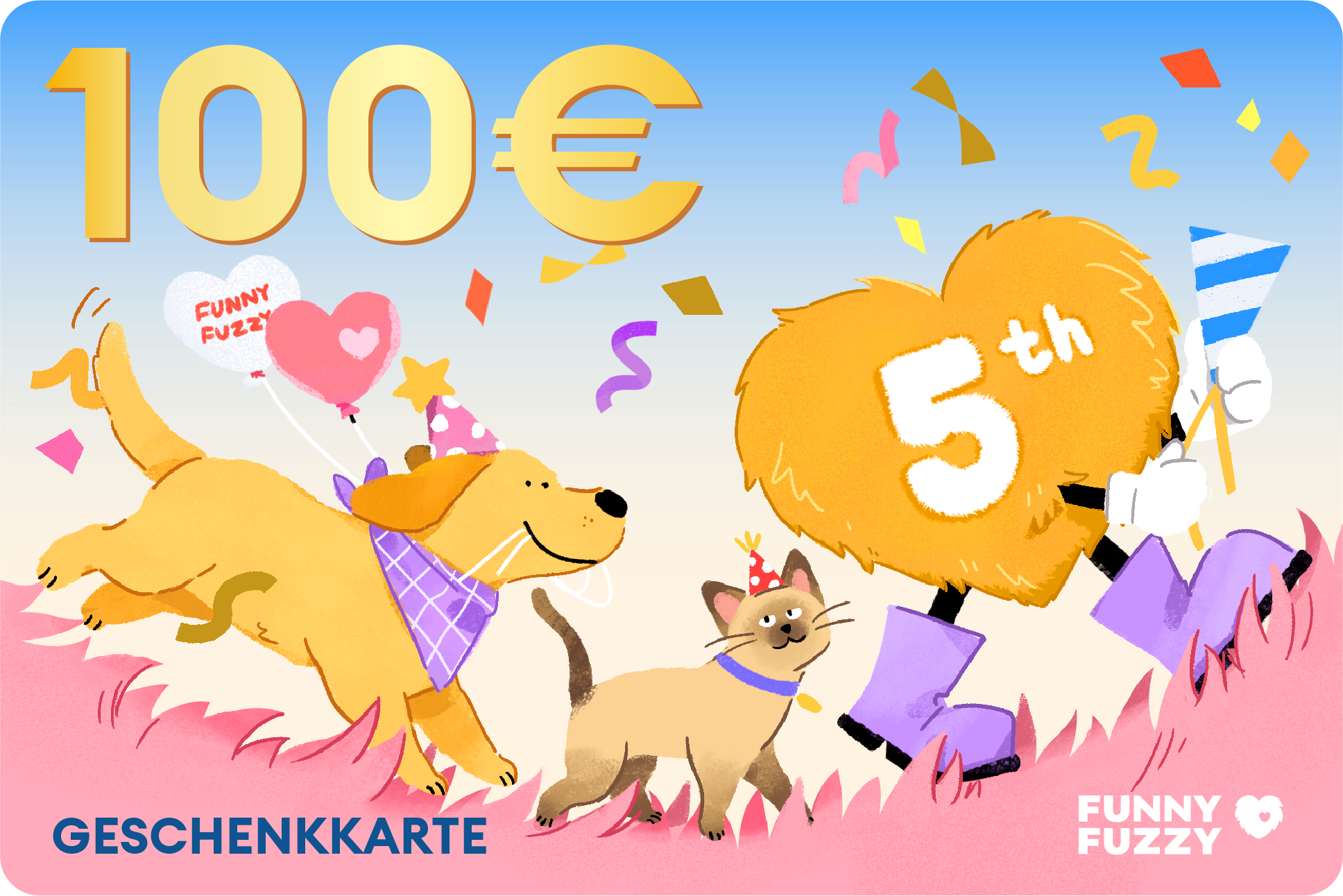 2025 FunnyFuzzy DE Geschenkkarte
