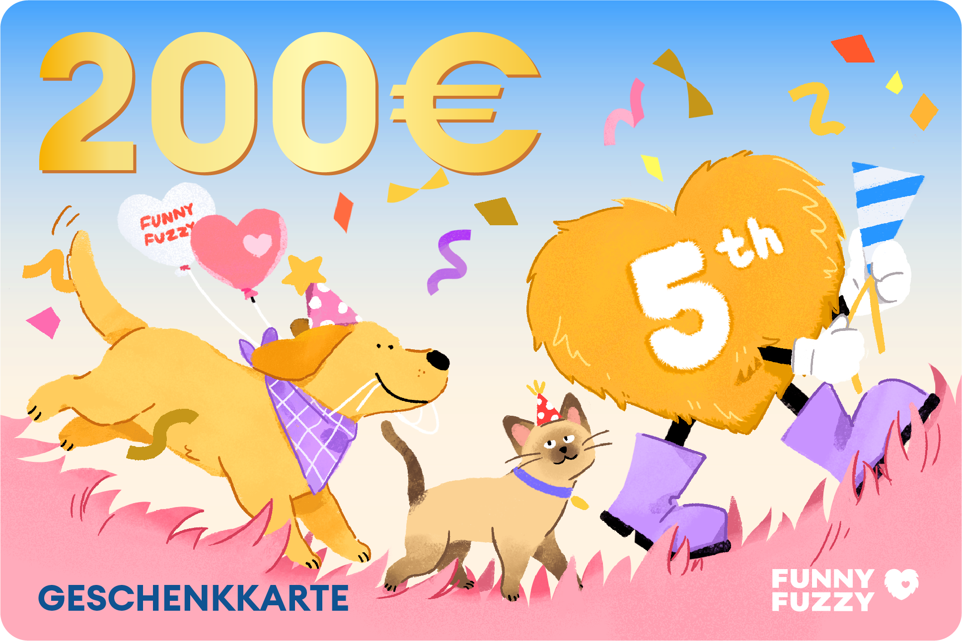 2025 FunnyFuzzy DE Geschenkkarte