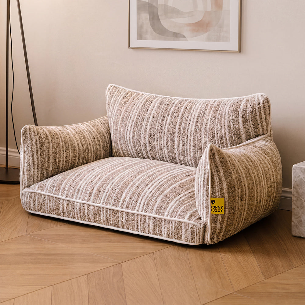 Orthopädisches Ganzjahres-Hundebett - Funnyfuzzy SnugNest